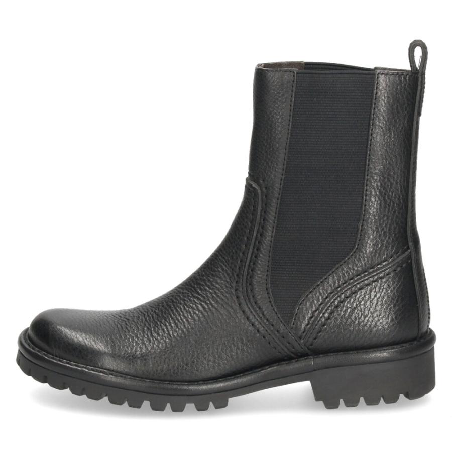 SAYA（サヤ） 爆買 ブーツ レディース 靴 プラット製法 本革チェルシー