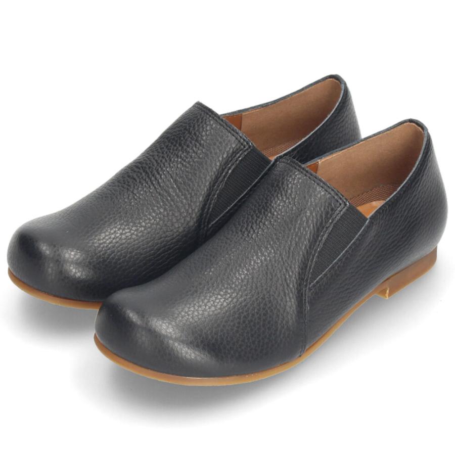 スリッポン レディース レザー 本革 日本製 歩きやすい 柔らかい 幅広