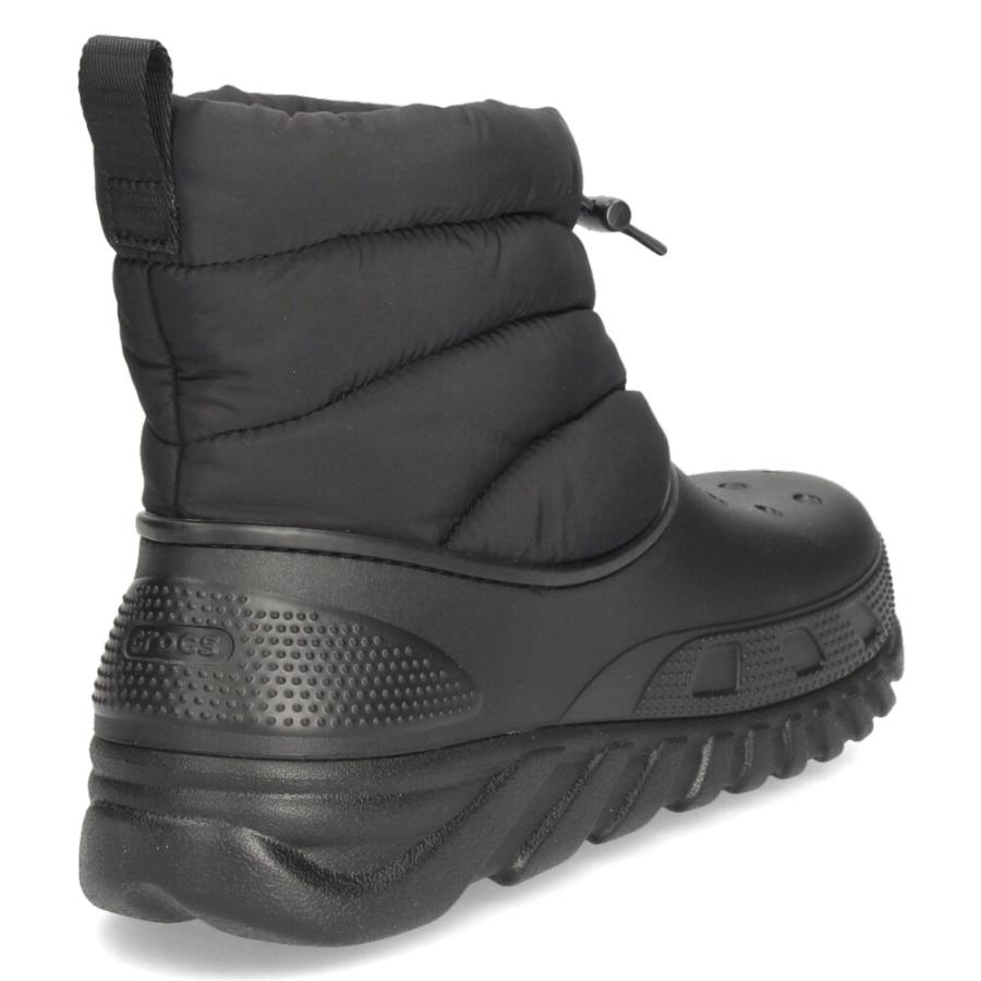 クロックス メンズ 冬 ブーツ crocs デュエット マックス ブーツ 208773 ブラック グレー 履きやすい あったかい スノーシューズ｜washington｜07