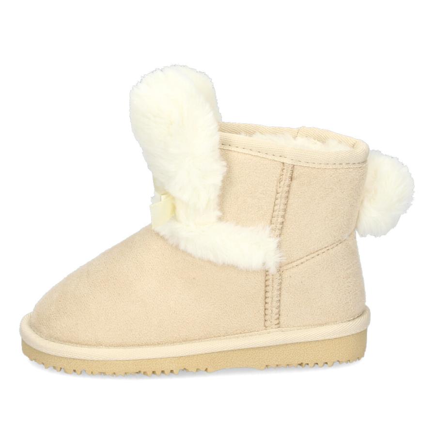 爆買 ムートンブーツ キッズ ショート 女の子 うさぎ ふわふわ