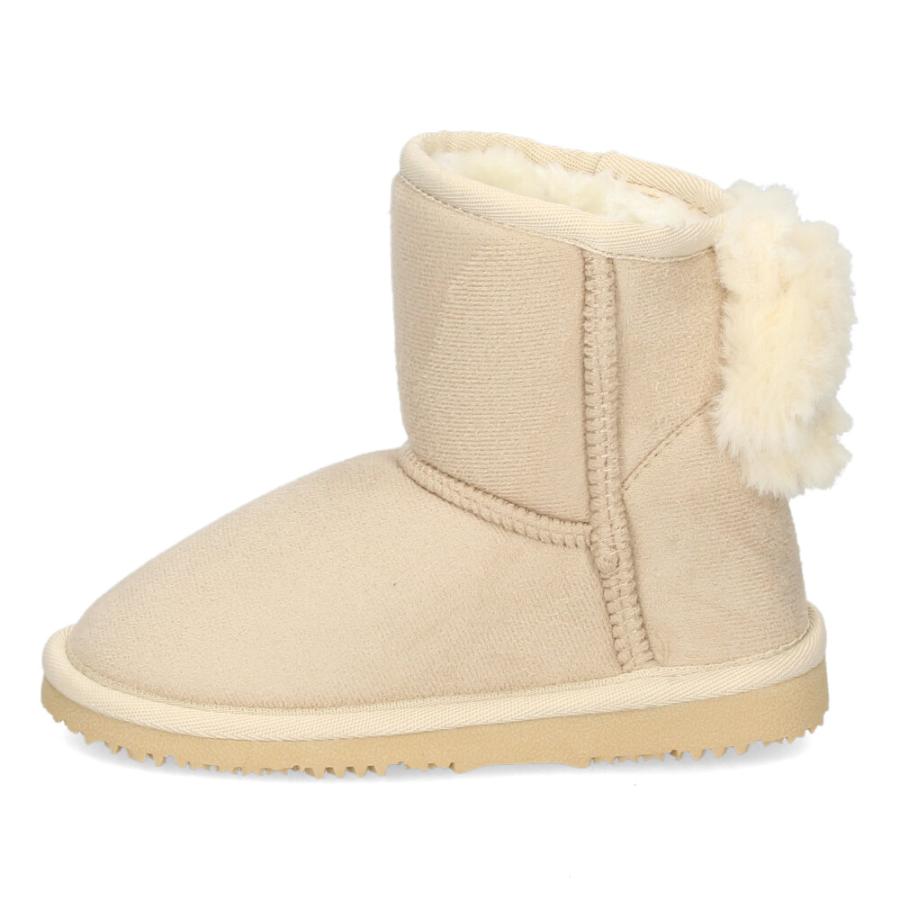 ムートンブーツ キッズ ショート 女の子 ねこ ふわふわ あったか