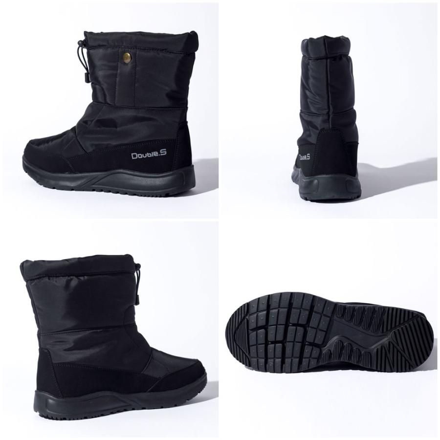 スノーブーツ メンズ レディース 滑らない 凍結 防滑 撥水 防寒 軽量