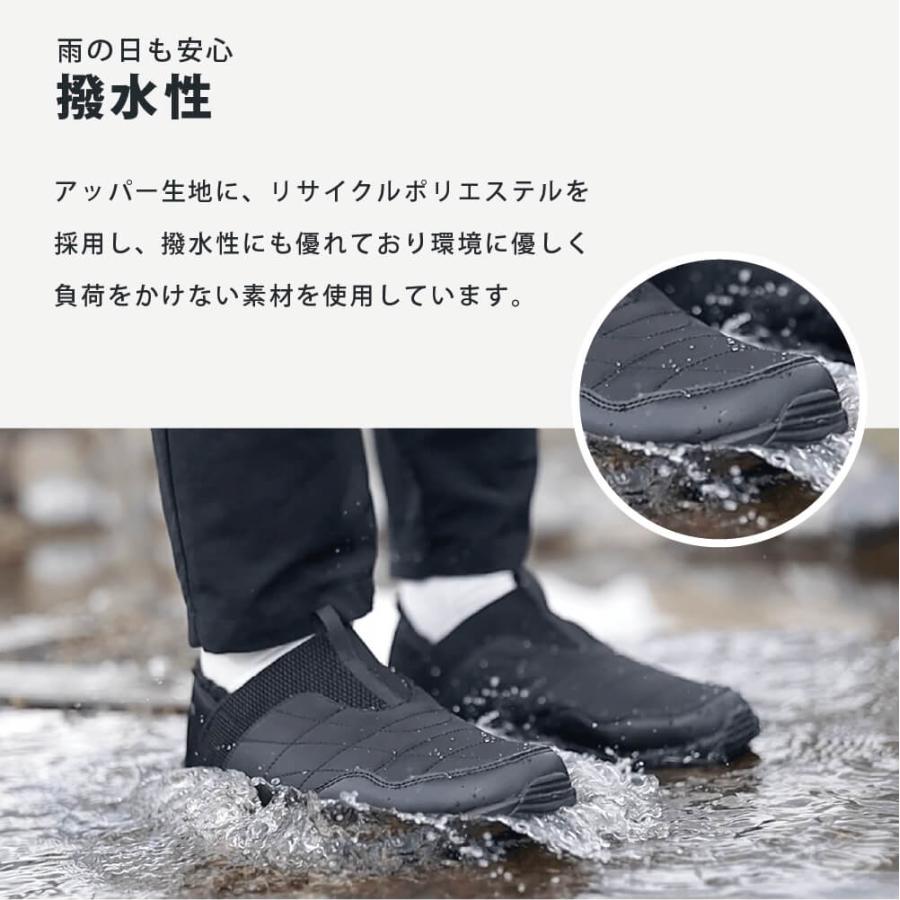 スノーシューズ メンズ レディース 歩きやすい 防滑 撥水 防寒 軽量 ボア 冬 温かい カジュアル スリッポン 履きやすい Double.S ダブル | ブランド登録なし | 04
