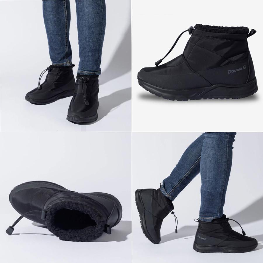 スノーブーツ メンズ レディース 滑らない 凍結 防滑 撥水 防寒 軽量