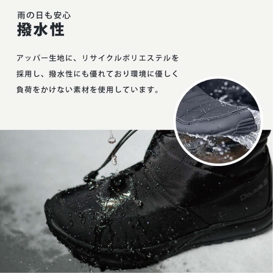 スノーブーツ メンズ レディース 滑らない 凍結 防滑 撥水 防寒 軽量 ボア 冬 温かい カジュアル  Double.S ダブルエス ケナフ スノトレ SD9003 Kenaf | ブランド登録なし | 04