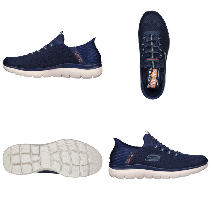 SKECHERS SLIP-INS - スタイル: スニーカー - ソールタイプ: ラバーソール  スケッチャーズ スリップインズ メンズ サミッツ 幅広 4E スニーカー 靴 232457W ワイド幅 ハイ レンジ 立ったまま履ける 手を使わずに履ける 履きやすい SKECHERSSlip-ins SUMMITSHIGH RANGE  サイズ···28cm  購入しま SKECHERS（スケッチャーズ） メンズ 4E相当 スリップインズ スニーカー