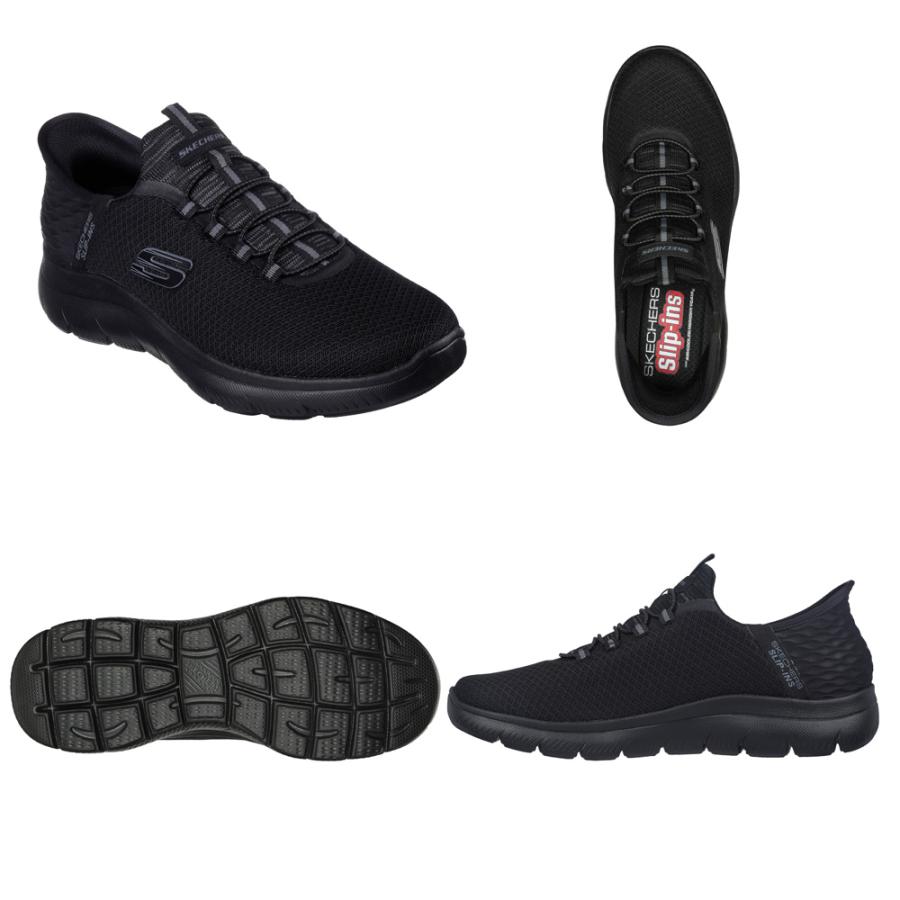 スケッチャーズ　スリップインズ　ブラック　ブーツ　24センチ SKECHERS（スケッチャーズ） スリップインズ レディース ウィンター