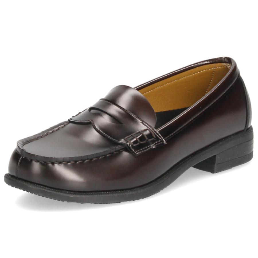 Parade ローファー レディース 学生 ヒール 滑りにくい 屈曲 黒 茶色