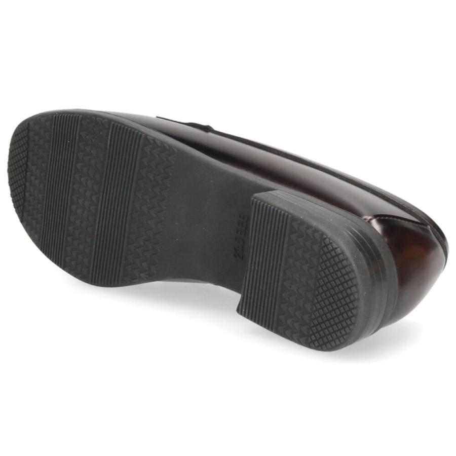 Parade ローファー レディース 学生 ヒール 滑りにくい 屈曲 黒 茶色