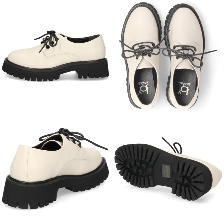 by あしながおじさん 厚底 レースアップ シューズ レディース 靴 おしゃれ マニッシュ 黒 ブラック ピンク シルバー アイボリー 軽量 ボリュームソール 8710505 byあしながおじさん by あしながおじさん 厚底 レースアップ シューズ