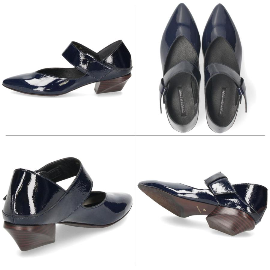 rabokigoshi works（ラボキゴシワークス） パンプス ローヒール 黒 本