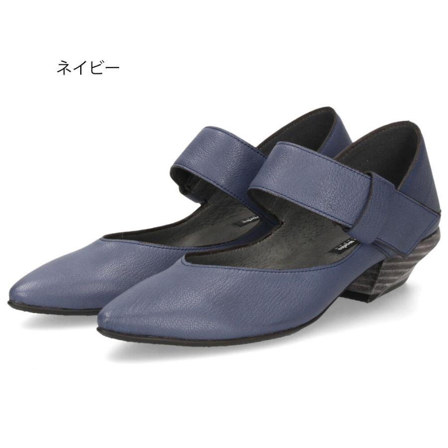 rabokigoshi works（ラボキゴシワークス） パンプス ローヒール 黒 本