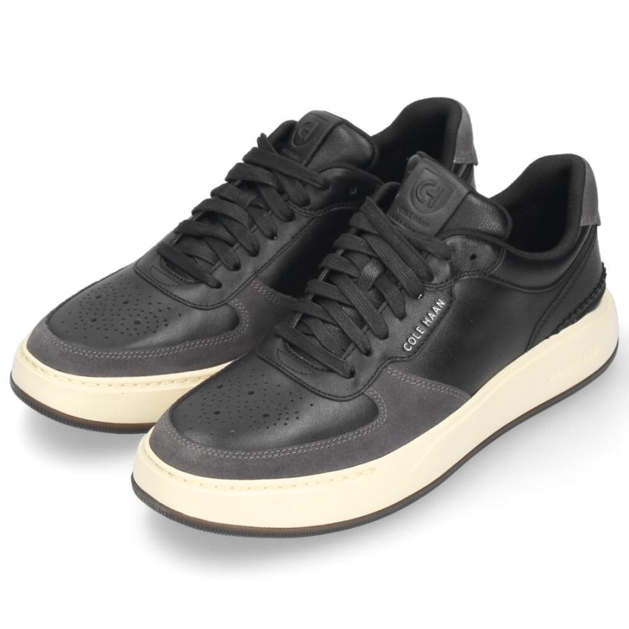 スニーカー メンズ 黒 白 レザー シューズ 本革 靴 コールハーン