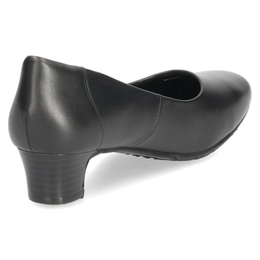 黒パンプス 本革 ローヒール 幅広 痛くない フォーマル リクルート ビジネス 冠婚葬祭 4E ゆったり幅 大きいサイズ 小さいサイズ ストラップ Parade | Parade | 13