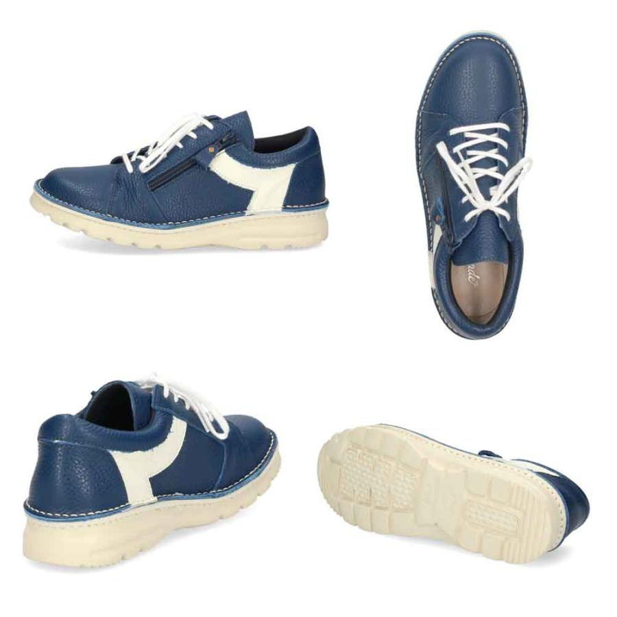 Parade コンフォート シューズ スニーカー 厚底 本革 日本製