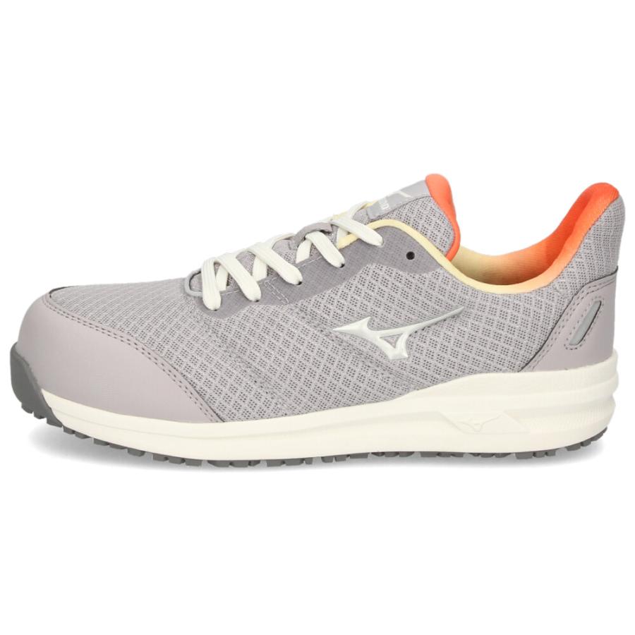 MIZUNO（ミズノ） 安全靴 作業靴 レディース ブラック 黒 グレー 幅広