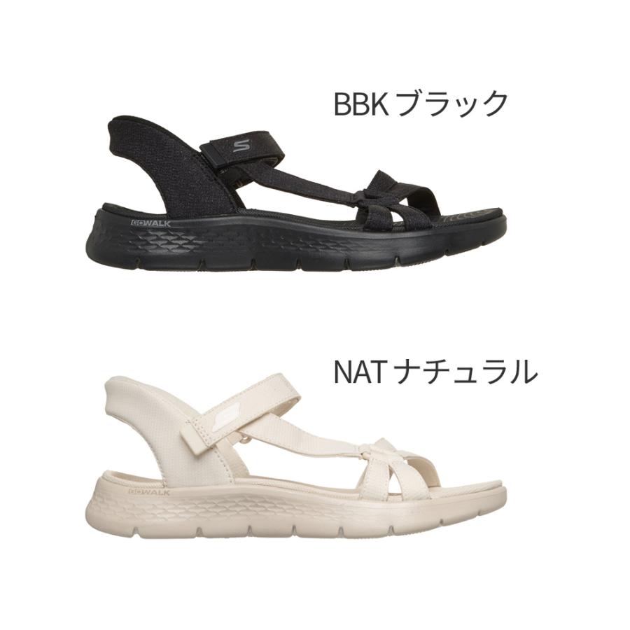 スケッチャーズ スリップインズ 立ったまま履ける レディース サンダル ゴーウォーク 靴 ノーマル幅 SKECHERS Slip-ins 141481 ハンズフリー 手を使わずに履けるの画像