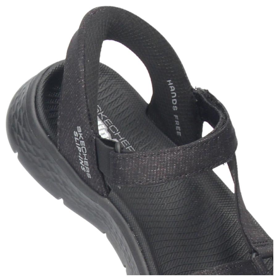 スケッチャーズ スリップインズ 立ったまま履ける レディース サンダル ゴーウォーク 靴 ノーマル幅 SKECHERS Slip-ins 141481 ハンズフリー 手を使わずに履けるの画像