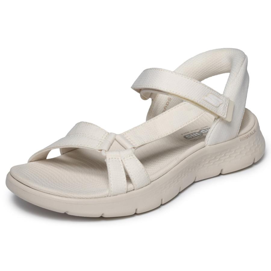 スケッチャーズ スリップインズ 立ったまま履ける レディース サンダル ゴーウォーク 靴 ノーマル幅 SKECHERS Slip-ins 141481 ハンズフリー 手を使わずに履けるの画像