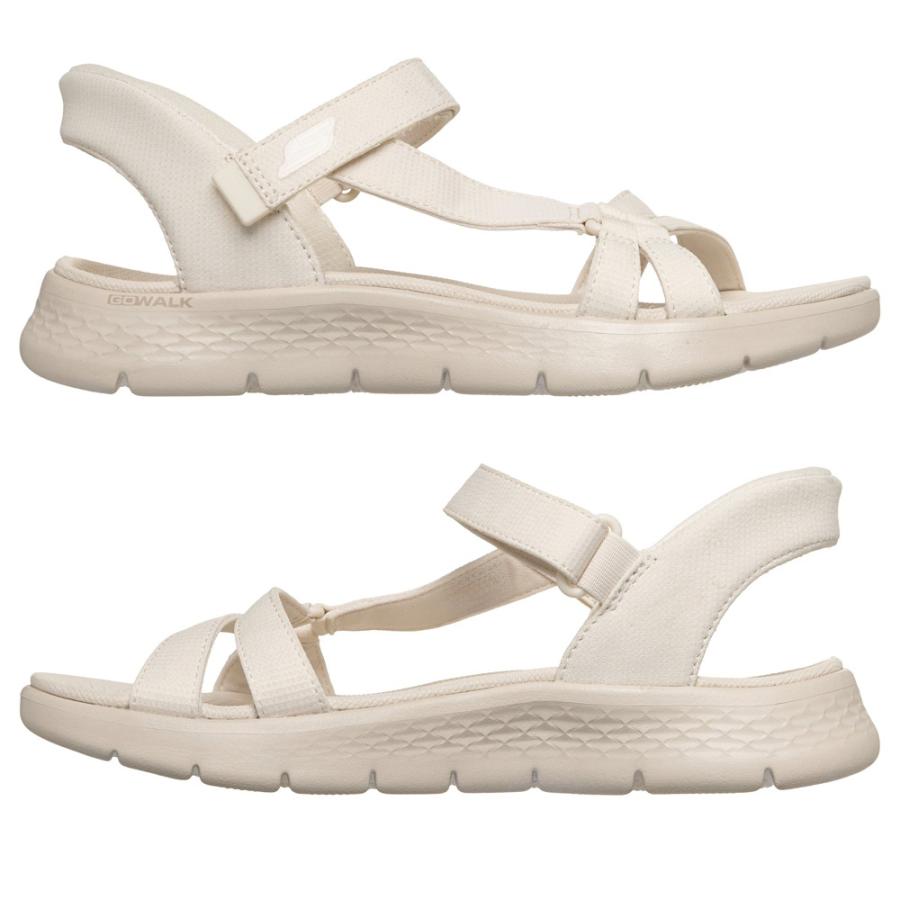 スケッチャーズ スリップインズ 立ったまま履ける レディース サンダル ゴーウォーク 靴 ノーマル幅 SKECHERS Slip-ins 141481 ハンズフリー 手を使わずに履けるの画像
