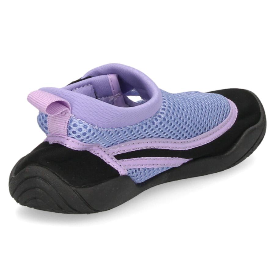 アクアシューズ キッズ ジュニア 水陸両用 ブラック 黒 パープル