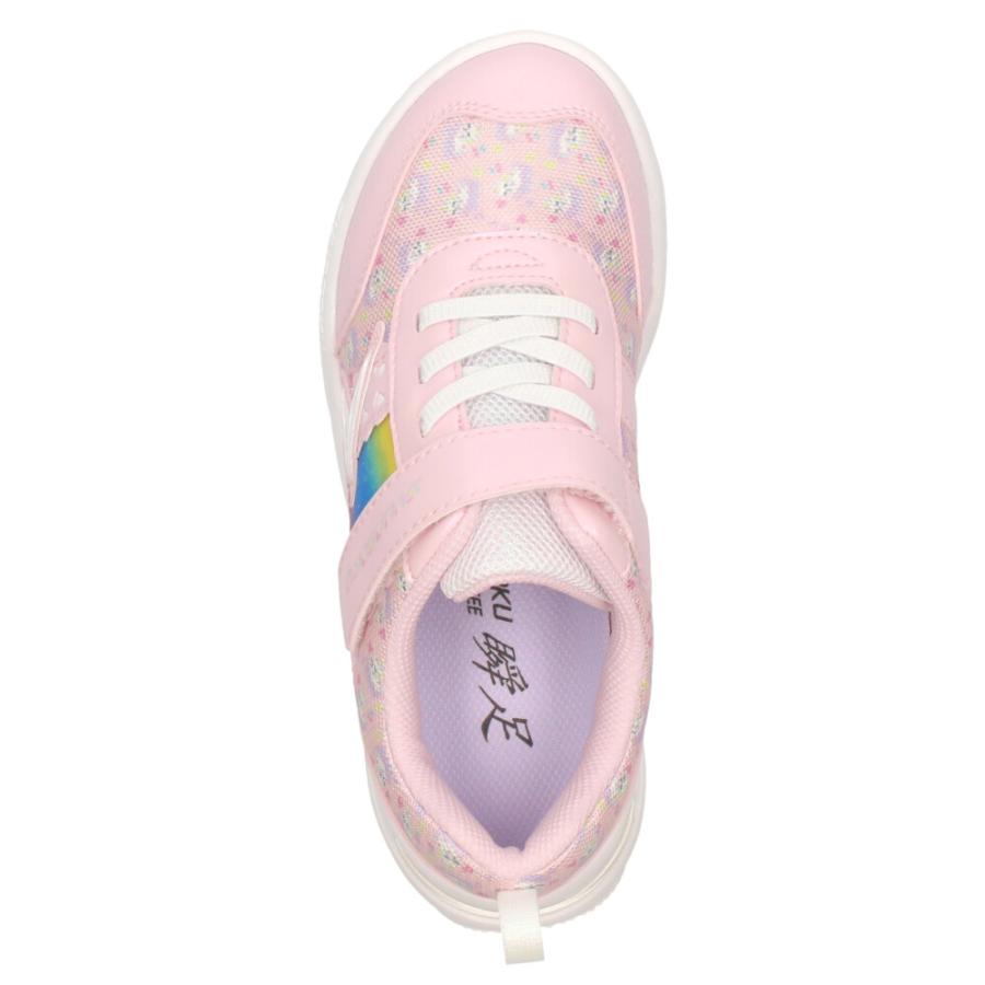 キュートなパインちゃん。 瞬足 レモンパイ スニーカー 女の子 キッズ ジュニア シューズ