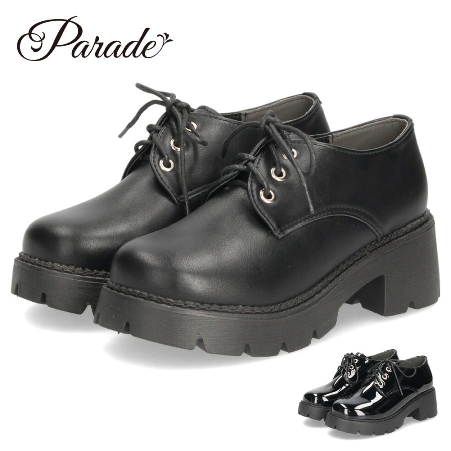 SUI レースアップシューズ　22.5 ブラック　美品　土日発送 ニッセン（nissen） 靴 レディース レース アップ シューズ ワイズ2E