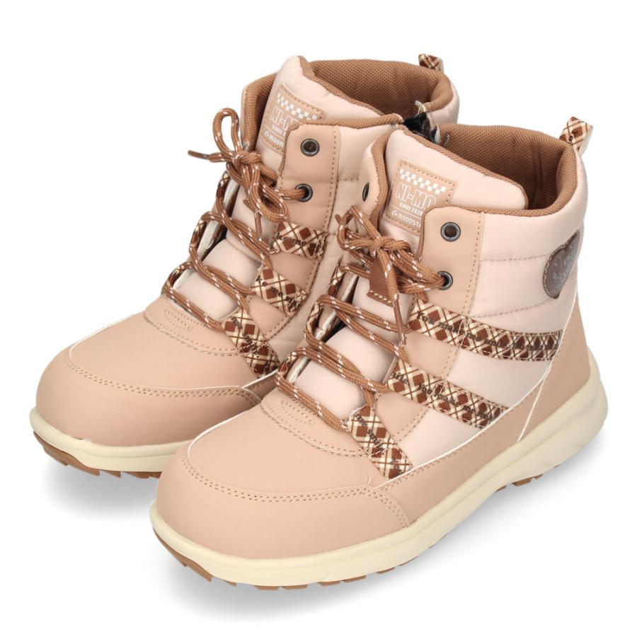 Ni-mo ムーンスター キッズ ブーツ 女の子 スノーブーツ 可愛い