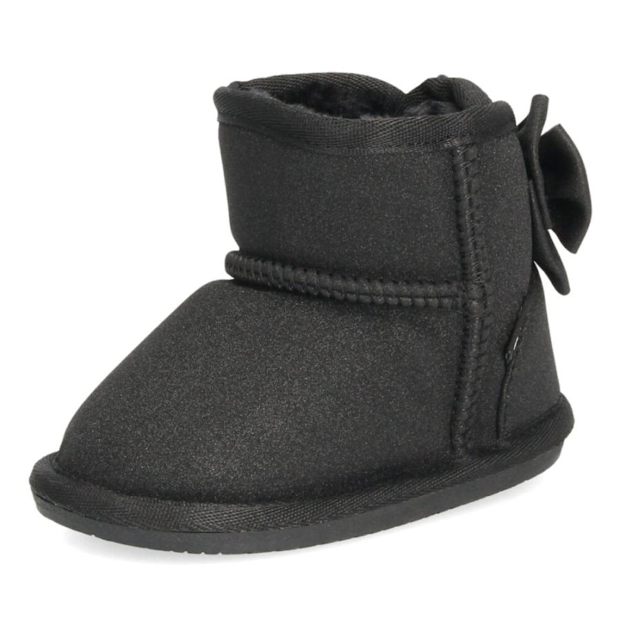 キッズ ベビー ムートンブーツ バックリボン R44408-39 ピンク