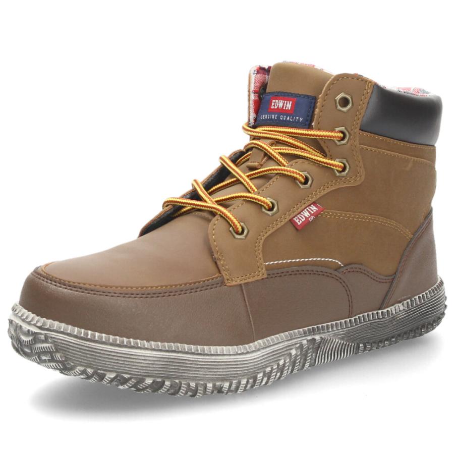 エドウィン 安全靴 EDWIN ESM-101N メンズ 靴  鉄先芯 耐滑 衝撃吸収 作業靴 スニーカー ブーツ ハイカット カジュアル デイリー | EDWIN | 04