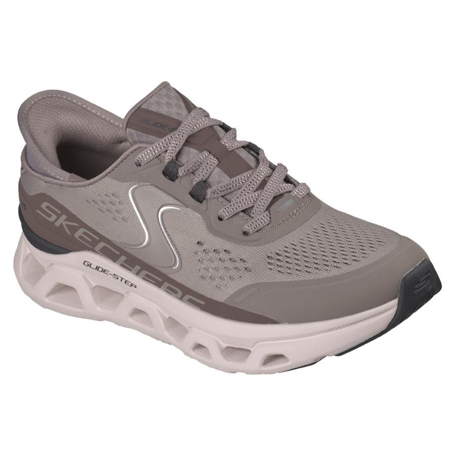 スケッチャーズ スリップインズ レディース SKECHERS Slip-ins スリッポン ハンズフリー スニーカー 黒 厚底 ウォーキングシューズ 靴 50510 紐靴 ノーマル幅の画像