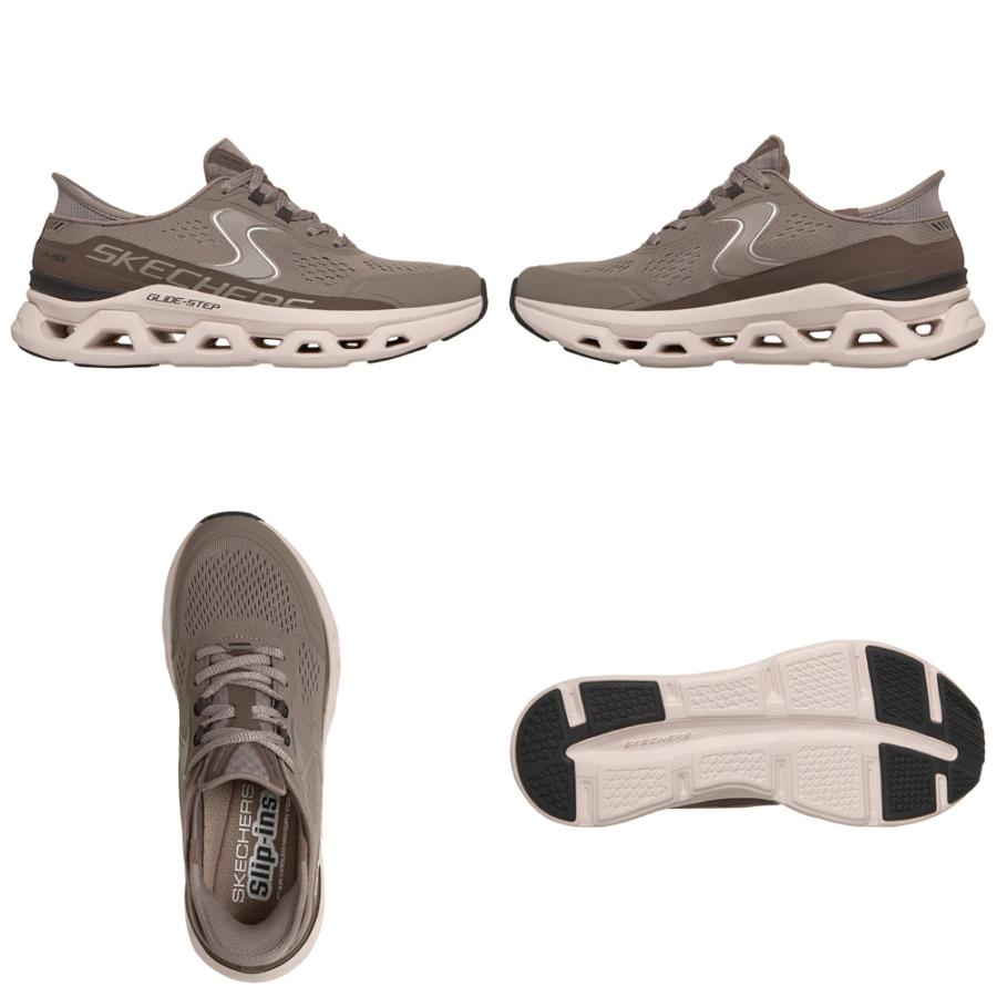 スケッチャーズ スリップインズ レディース SKECHERS Slip-ins スリッポン ハンズフリー スニーカー 黒 厚底 ウォーキングシューズ 靴 50510 紐靴 ノーマル幅の画像