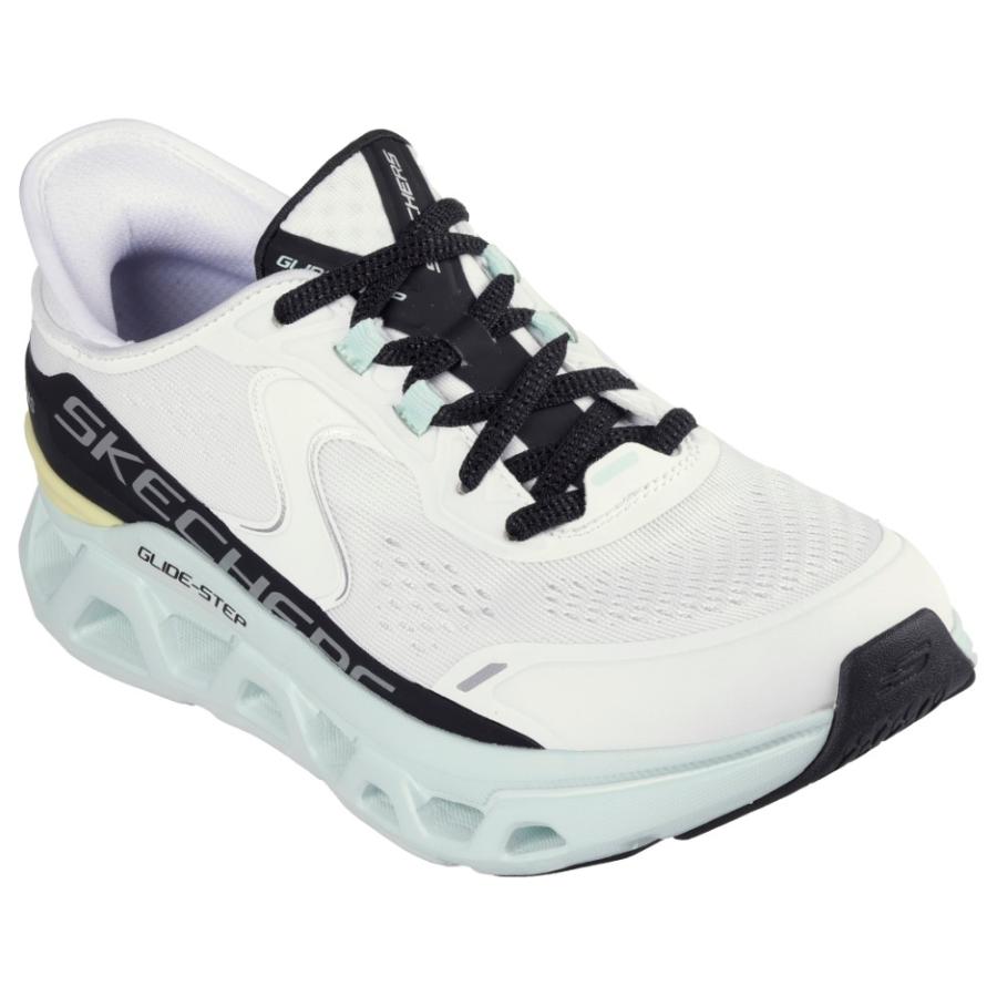 スケッチャーズ スリップインズ レディース SKECHERS Slip-ins スリッポン ハンズフリー スニーカー 黒 厚底 ウォーキングシューズ 靴 50510 紐靴 ノーマル幅の画像