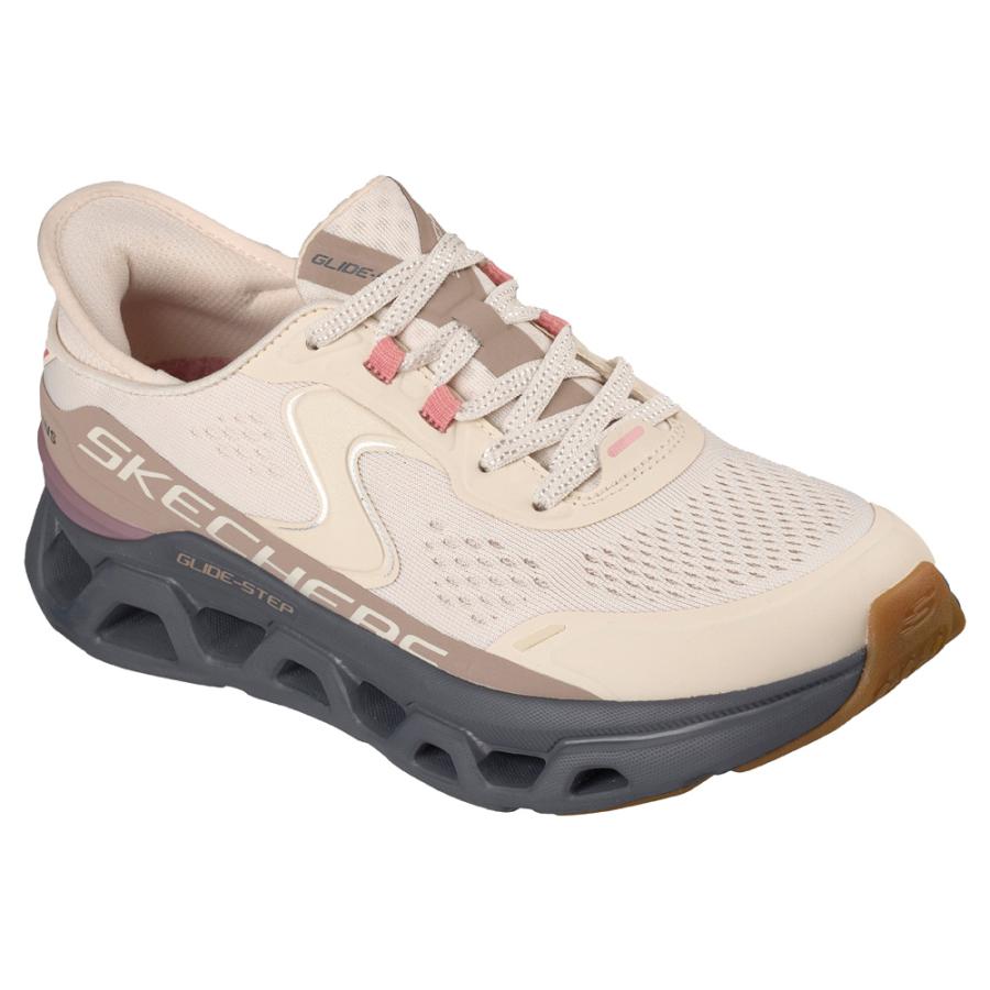 スケッチャーズ スリップインズ レディース SKECHERS Slip-ins スリッポン ハンズフリー スニーカー 黒 厚底 ウォーキングシューズ 靴 50510 紐靴 ノーマル幅の画像