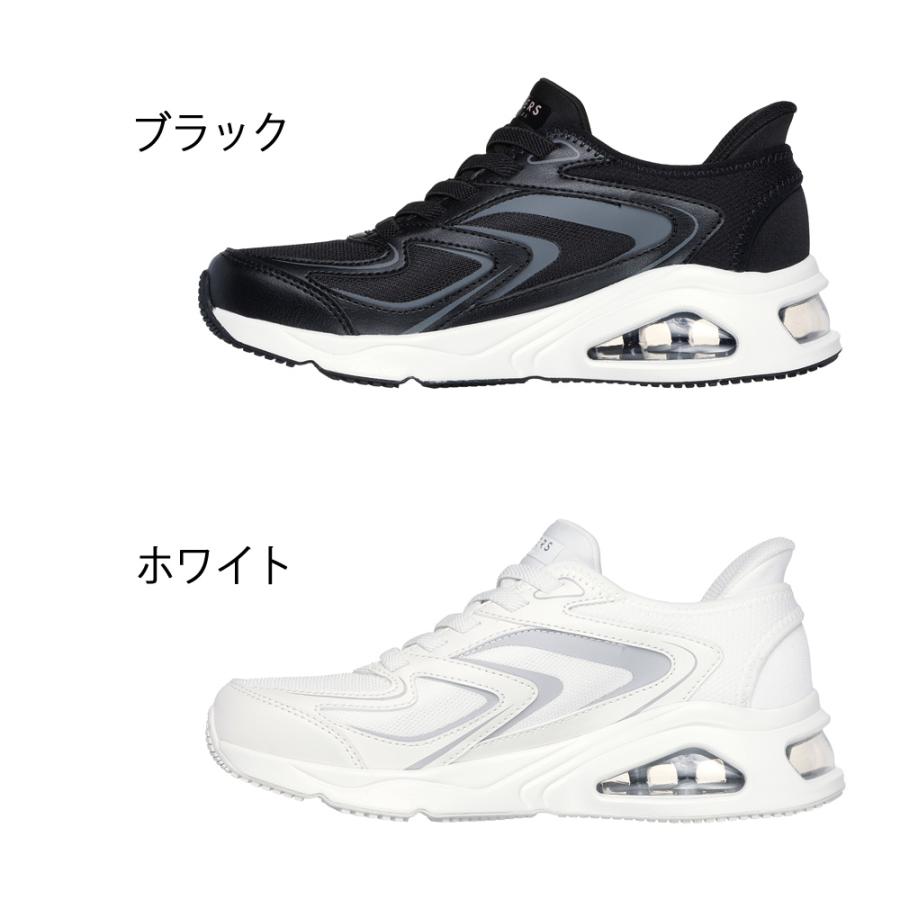 SKECHERS（スケッチャーズ） 厚底 スニーカー レディース ブラック 黒
