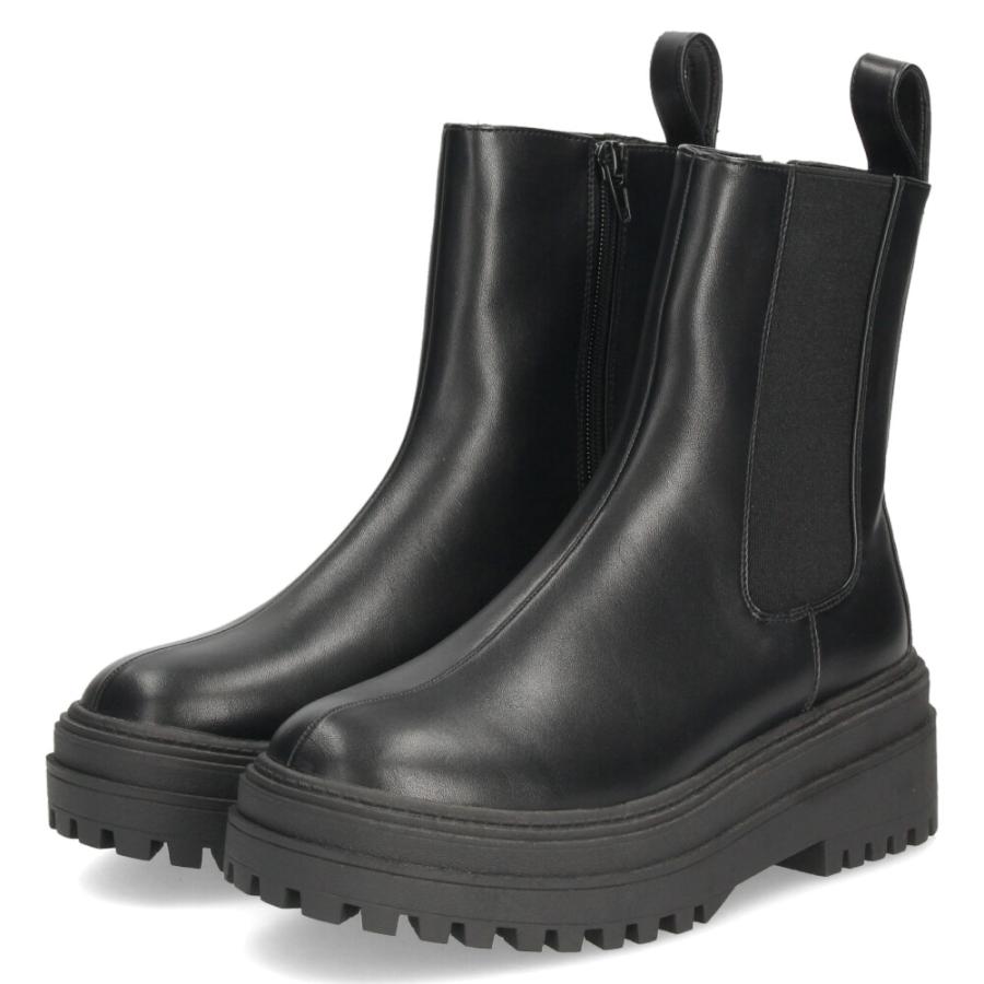 Parade ブーツ レディース 厚底 サイドゴアブーツ サイドジップ 15cm