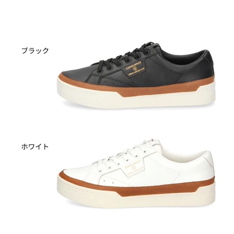 コンカラー conqueror スニーカー チェスター CHESTER ホワイト Conqueror Shoes（コンカラーシューズ） コンカラー シューズ