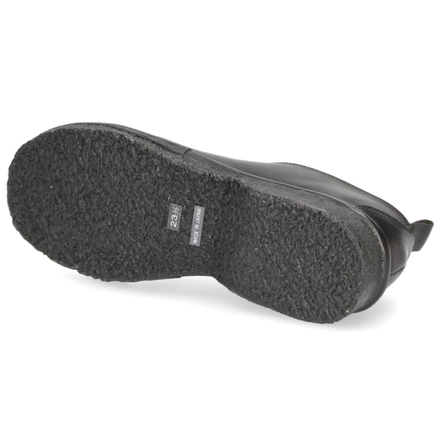 SAYA（サヤ） 靴 ラボキゴシ スリッポン レディース クレープ本革