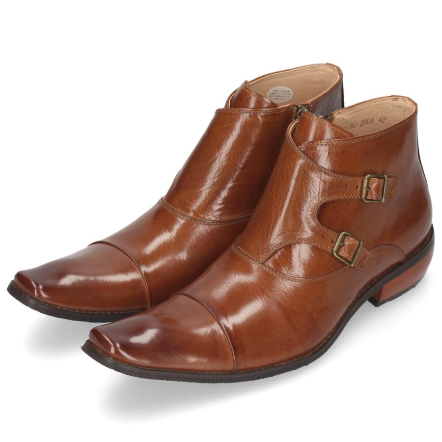 Bump N' GRIND メンズ ビジネスシューズ チャッカブーツ 仕事 黒