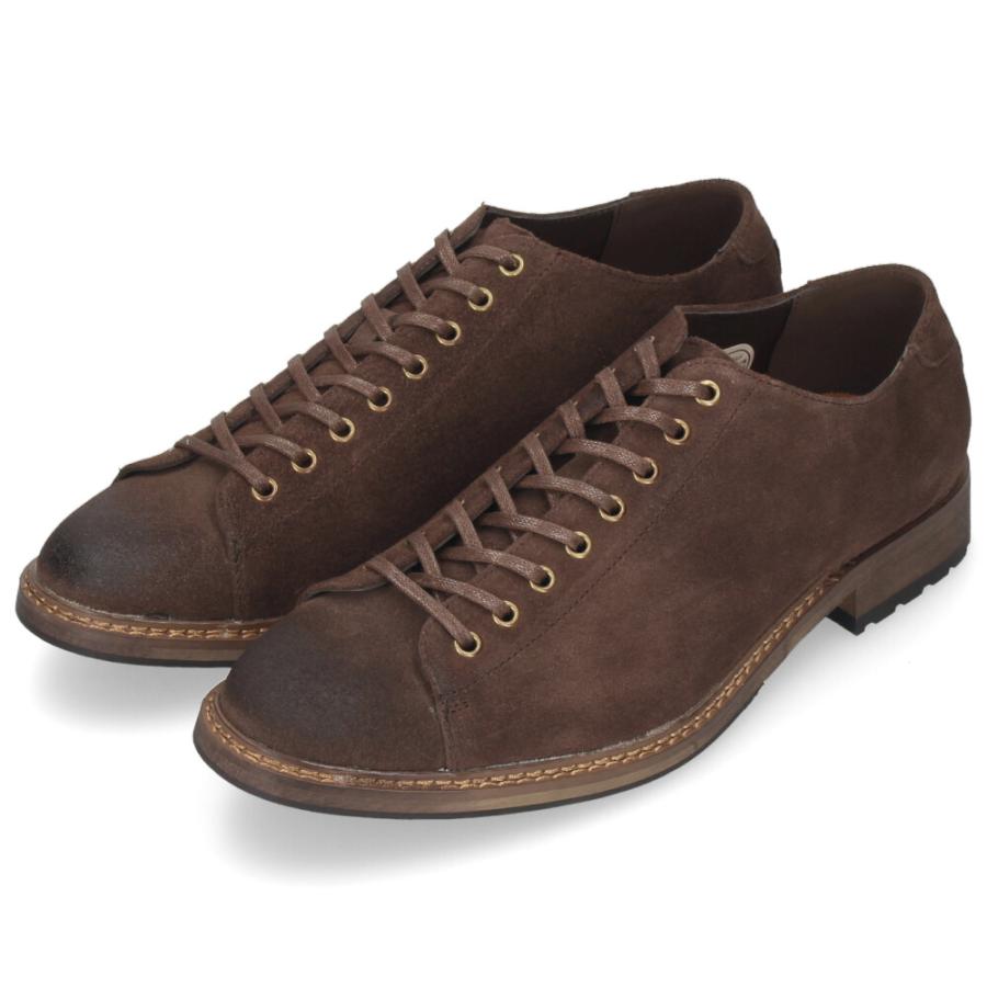 美品☆松屋百貨店別注☆大塚製靴☆スエードシューズ☆ダークブラウン☆27.5