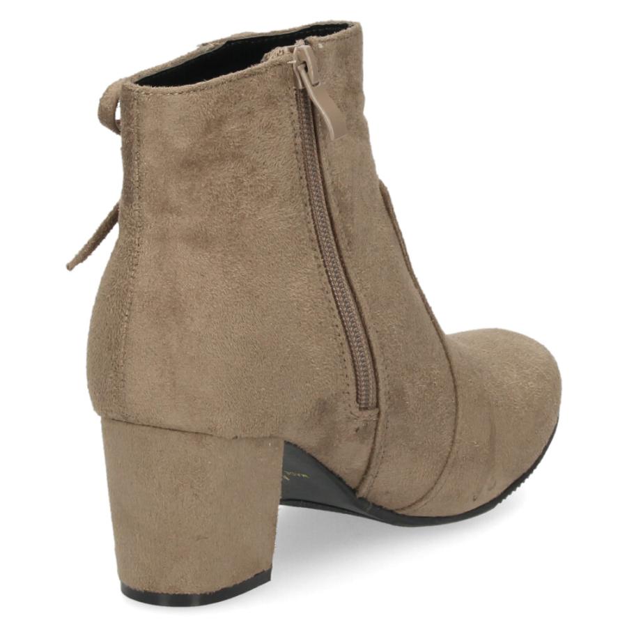 Parade ショートブーツ レディース ヒール 編み上げ リボン アンクル