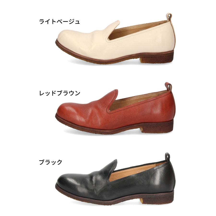 SAYA（サヤ） 靴 ラボキゴシ スリッポン レディース クレープ 本革