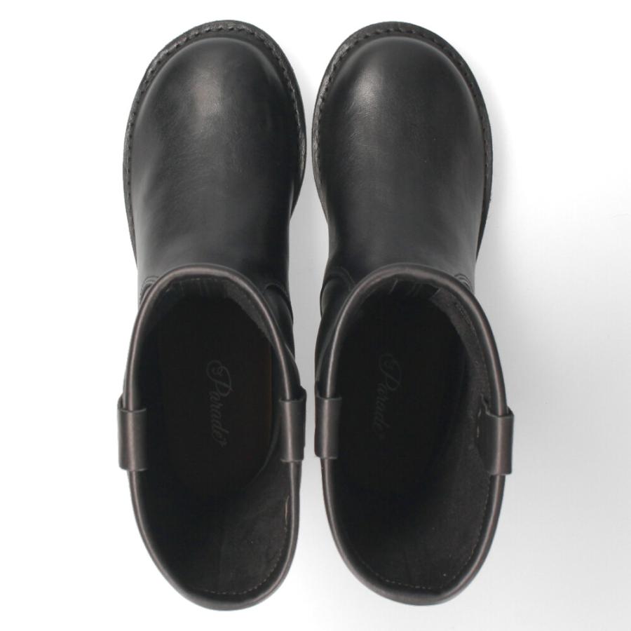 Parade 爆買 ブーツ レディース 本革 歩きやすい ミドル丈 シンプル