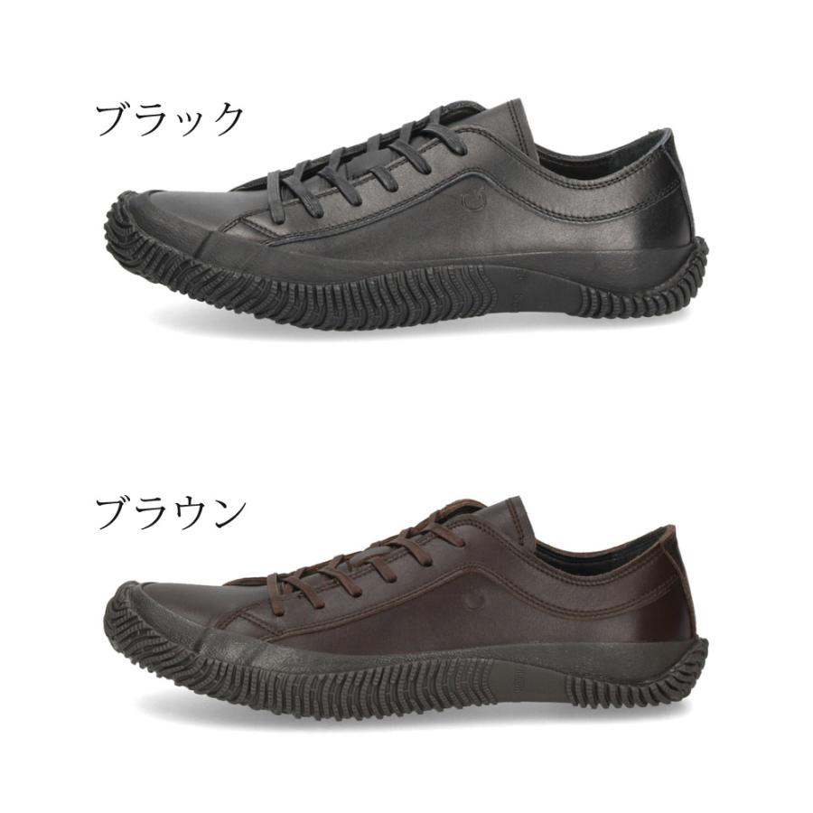 未使用級✨ スピングルビズ プレーントゥシューズ 撥水レザー 茶 M 25.5 SPINGLE（スピングル） スニーカー 本革 メンズ カジュアルシューズ