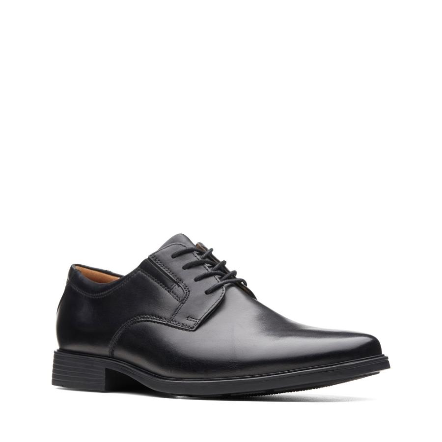クラークス ビジネス レザー 本革 メンズ Tilden Plain ドレスシューズ オックスフォード 紳士靴 外羽根 プレーントゥ 冠婚葬祭 ブラック Clarks 26110350 | Clarks | 02
