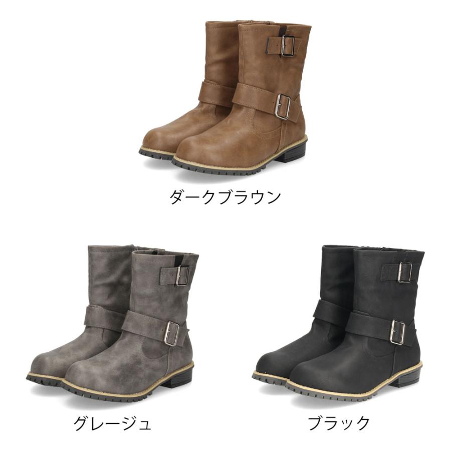 Parade ブーツ レディース ショートブーツ 黒 茶色 厚底 合皮