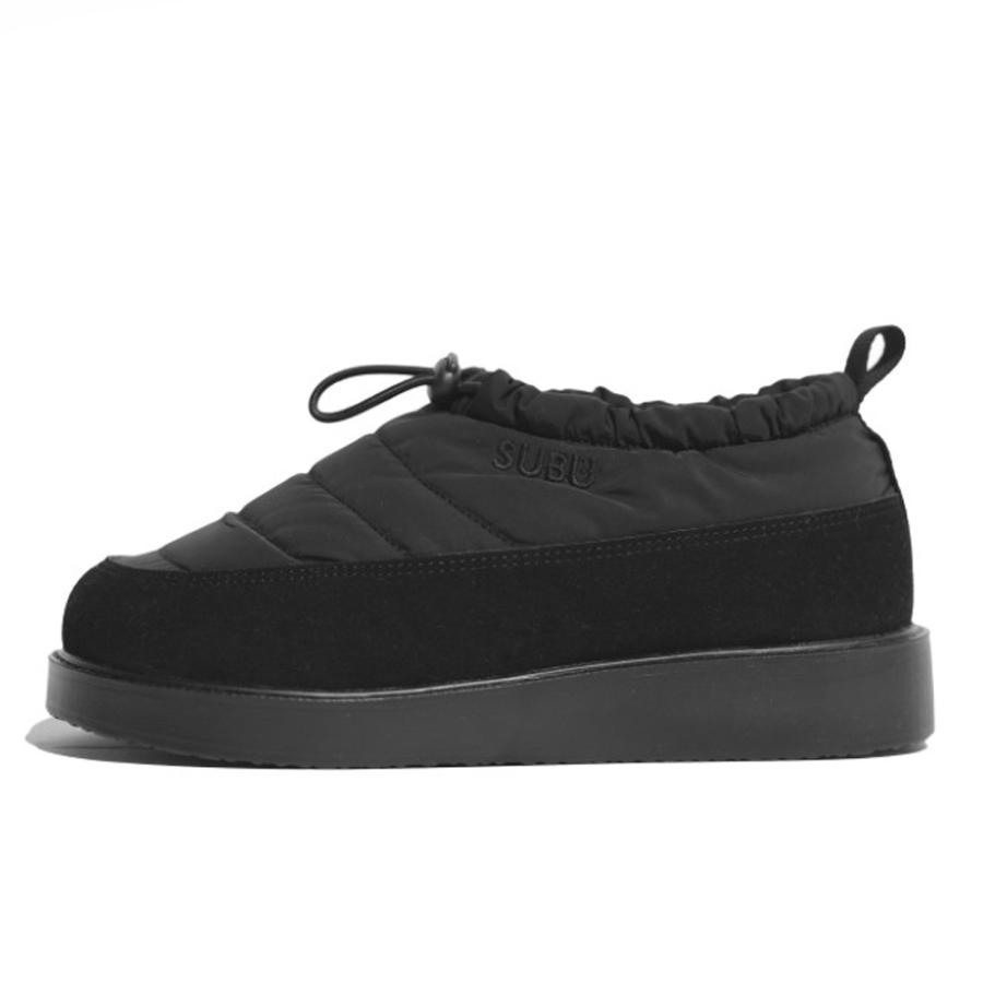 SUBU ブラック厚底 SUBU（スブ） 【正規販売店】 メンズ カマン モック シューズ KAMAN