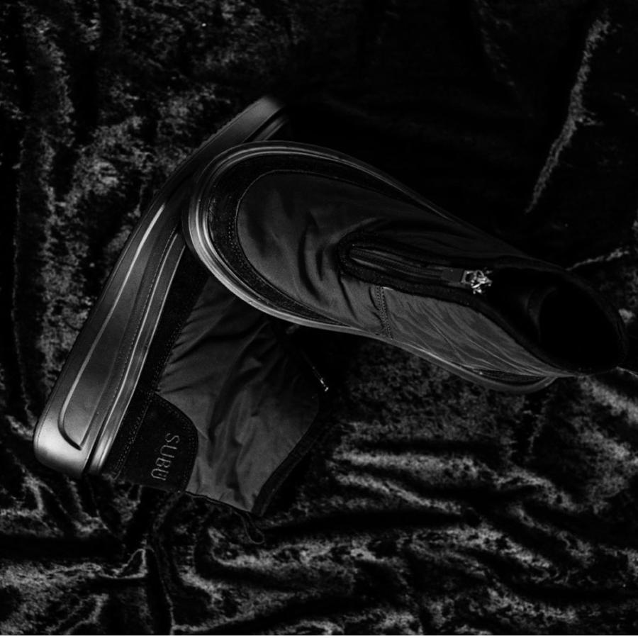 【正規販売店】 SUBU スブ メンズ カマン ウィンターブーツ KAMAN Winter Boots ブラック 黒 厚底 起毛 ボア 暖かい 防寒 秋冬 ショート シューズ 靴 SK122 SK123 SK124 SUBU（スブ） 【正規販売店】 メンズ カマン ウィンターブーツ KAMAN