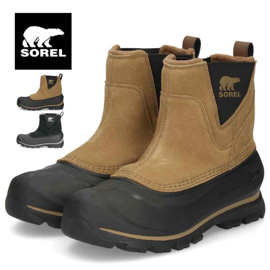 SOREL（ソレル） スノーブーツ メンズ スエード 本革 バクストンプル