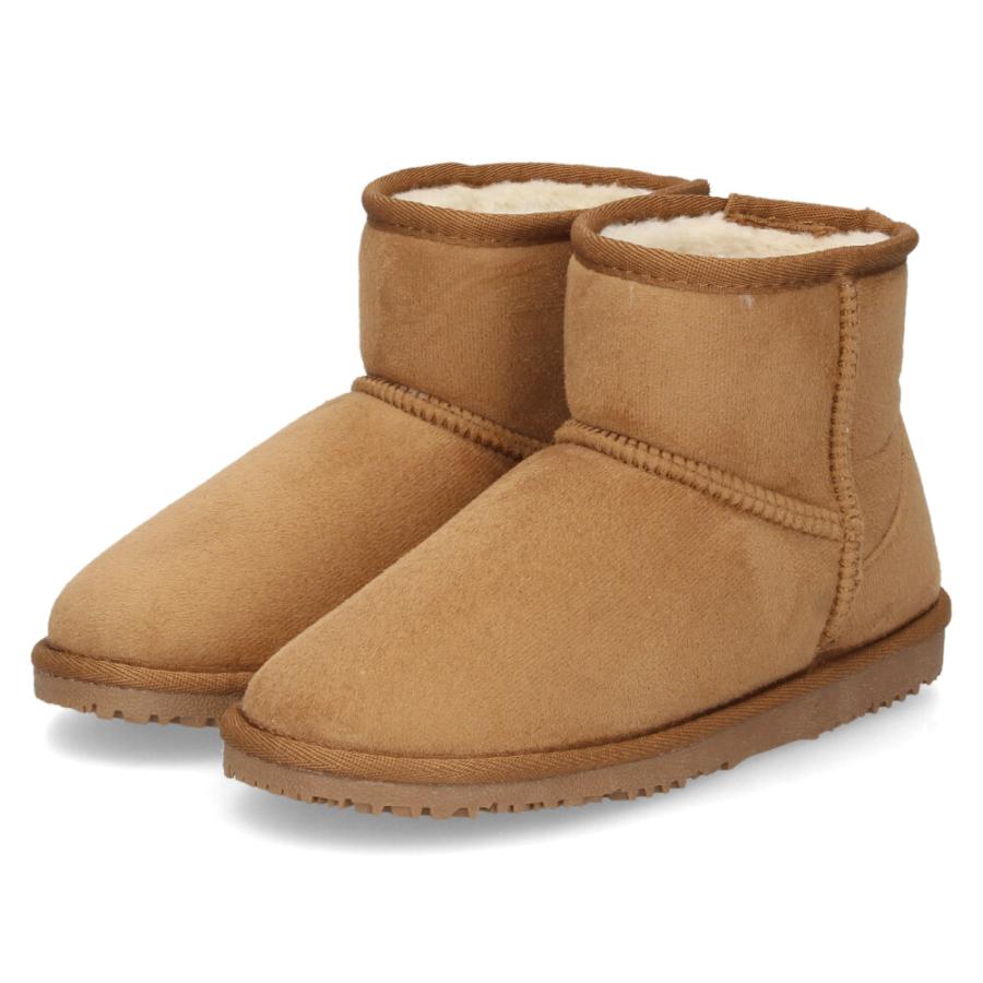 Parade ムートンブーツ レディース シューズ キャメル ブラック ボア